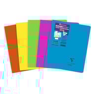 Clairefontaine koverbook 17x22 cm 96 pages seyes neon