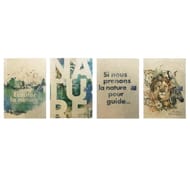 Agenda oxford green 12x18 1 jour par page 24-25 assortis francais