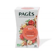 Pages infusion bio pomme cannelle x20s - 30g
