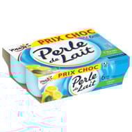 Perle de lait aromatisé citron 6x125g prix choc