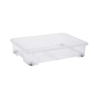 Sundis boîte de rangement view box transparent sous-lit 50 l