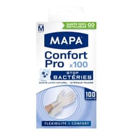 Mapa boite 100 gants solos latex taille M