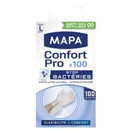 Mapa boite 100 gants solos latex taille L