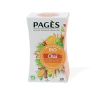 Pages infusion chai bio x20 - 30g