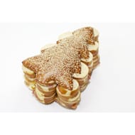 Sapin de noël grani 30 toasts ( saumon fumé, jambon cuit poulaillon