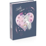 CLASSEUR CARTE A4 D40 BELLA SARA ROMANTIC 2 DECORS ASSORTIS