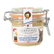 Jean larnaudie foie gras de canard entier francais comme jamais igp sud ouest bocal