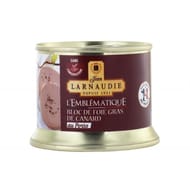 Jean larnaudie bloc de foie gras de canard entier france "l'emblematique" porto boite 190g