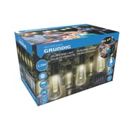 Guirlande solaire 10 ampoules  335x4x9cm grundig  3,35m