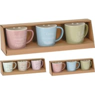 Mugs x3