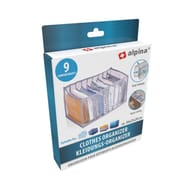 Organisateur pour vêtements 9 compartiments