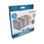 Organisateur pour vêtements 9 compartiments