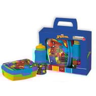 Set 2 pieces boite sandwich + gourde spiderman arachnid grid