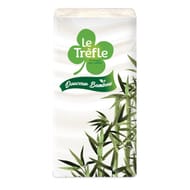 Le trèfle mouchoirs bambou fsc x18 mini étuis + 6 offerts