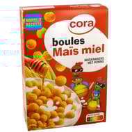 Cora boules de maïs miel 375g