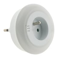 Otio veilleuse crepusculaire gigogne LED 0.5W 3 couleurs blc bleu vert