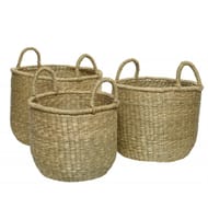 Set 3 paniers algue