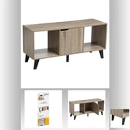 Meuble tv mix  naturel  ceda