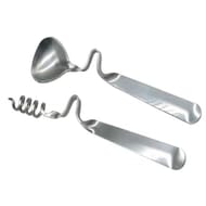 Set 2 cuilleres en inox chocolat et miel