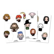 Feuille d'autocollants personnages harry potter