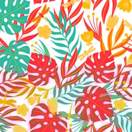 20 serviettes 33x33cm jardin des botanistes pep's