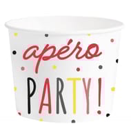 8 pots a snack 23cl apero party rouge