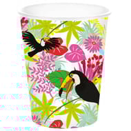 10 gobelets en carton 21cl toucan