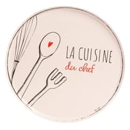 8 assiettes gamme air 21cm la cuisine du chef