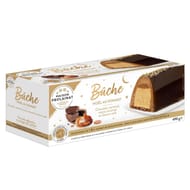 Maison Prolainat bûche Noël au sommet chocolat caramel sauce caramel beurre salé 8 parts 490g