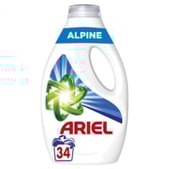 Ariel lessive liquide 34 lavages alpine 1.53l