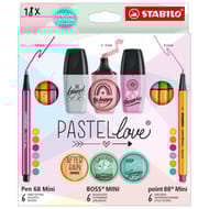 Coffret stabilopastellove x18 piece