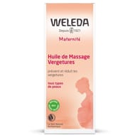 Weleda huile de massage vergetures flacon pompe 100ml