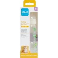 Mam biberon easy active 2ème age colore 330ml unisexe x1