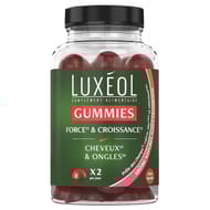 Luxéol  force et croissance gummies x60