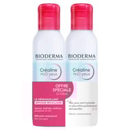 Bioderma Créaline H2O yeux eau micellaire 125ml x2