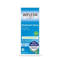 Weleda déodorant spray sauge 2x100ml