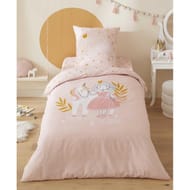 Drap housse 90x190 princesse licorne