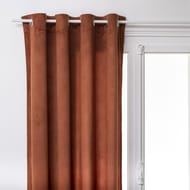 Rideau "lilou" 140x260cm terracotta