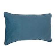 Coussin "lilou" 30x50cm bleu