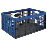Tontarelli casier pliant 32 l noir et bleu