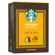 Starbucks ny nespresso blonde espresso roast x36 - 188g