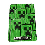 Plaid polaire creeper 100 x 140cm mojang minecraft