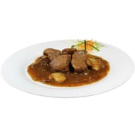 Boeuf bourguignon et légumes