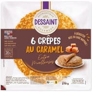 Dessaint crêpes caramel x6 270g