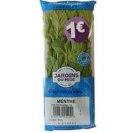 Herbe fraiche menthe barquette 15g