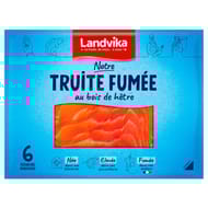 Landvika truite fumée 6 tranches 140g