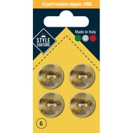 Boutons or 18mm x4 Style Couture