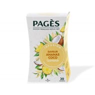 Pages infusion ananas coco x20s 30g