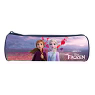 Trousse  ronde la reine des neiges multicolore