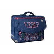Cartable 41cm coeur aile